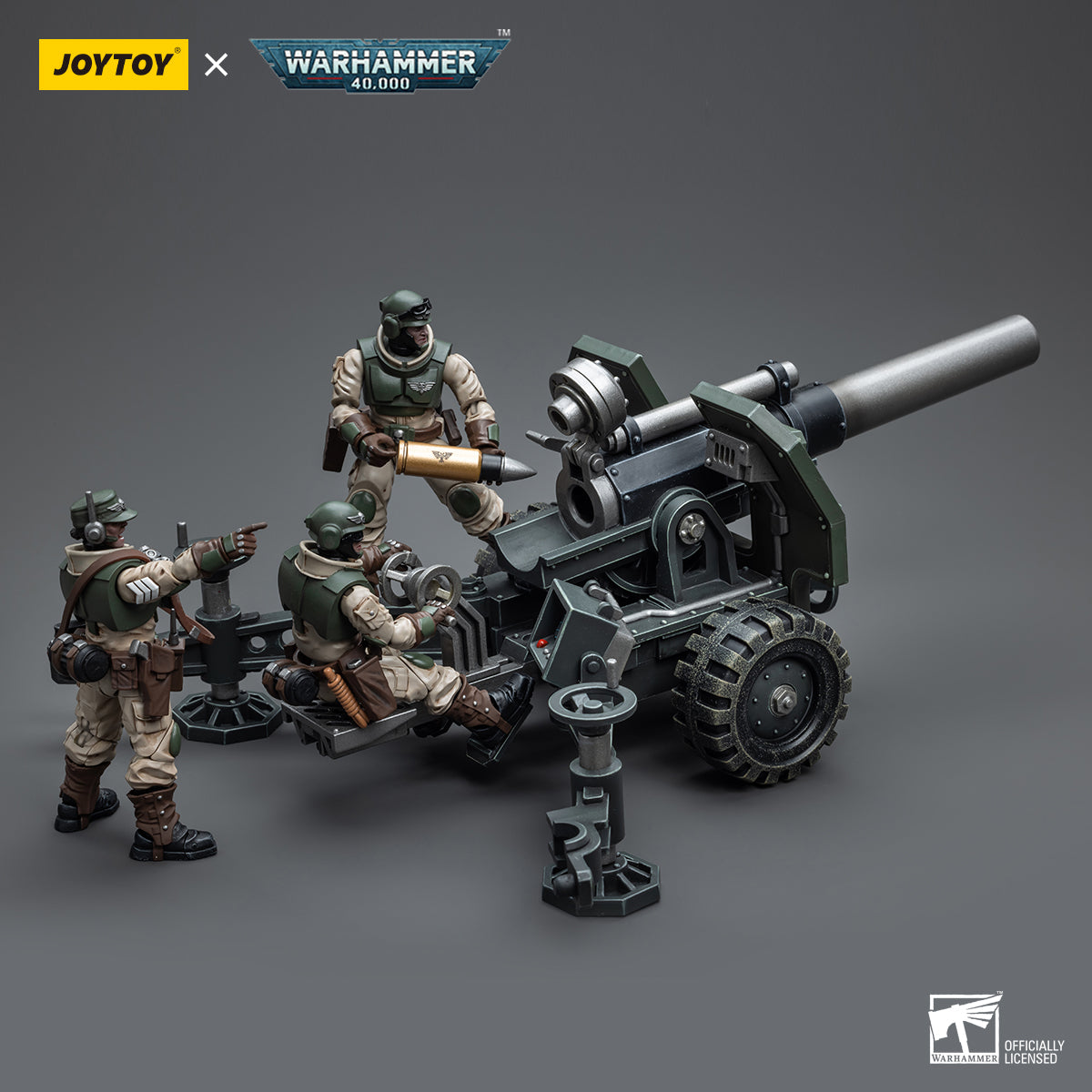 Astra Militarum Ordnance Team with Bombast Field Gun