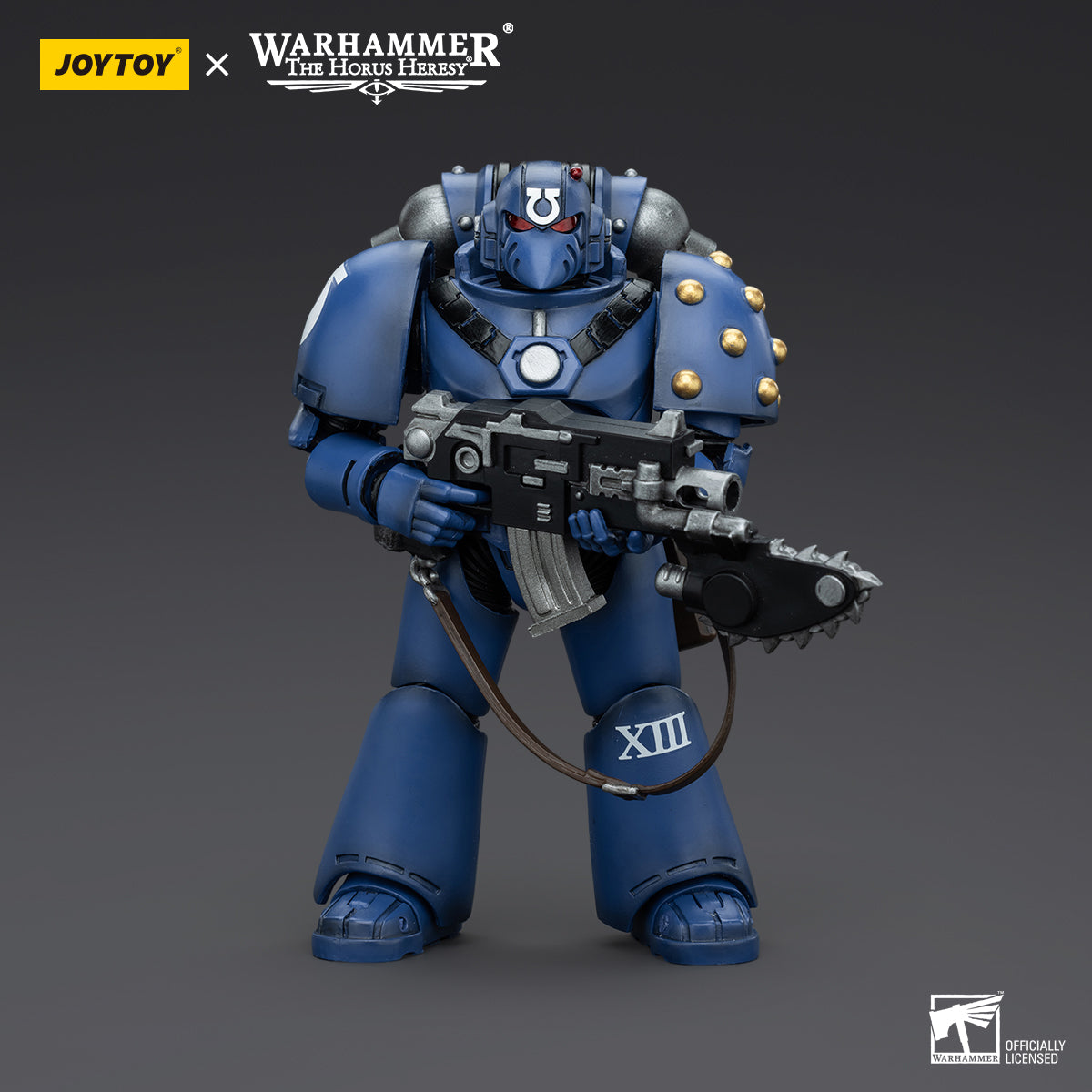 Ultramarines MK VI Tactical Squad Legionary with Bolter& Chainblade