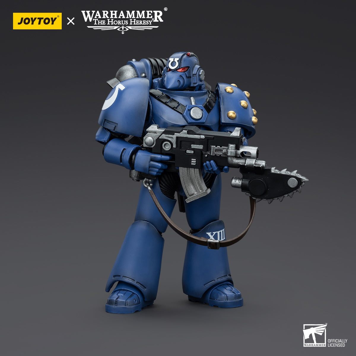 Ultramarines MK VI Tactical Squad Legionary with Bolter& Chainblade