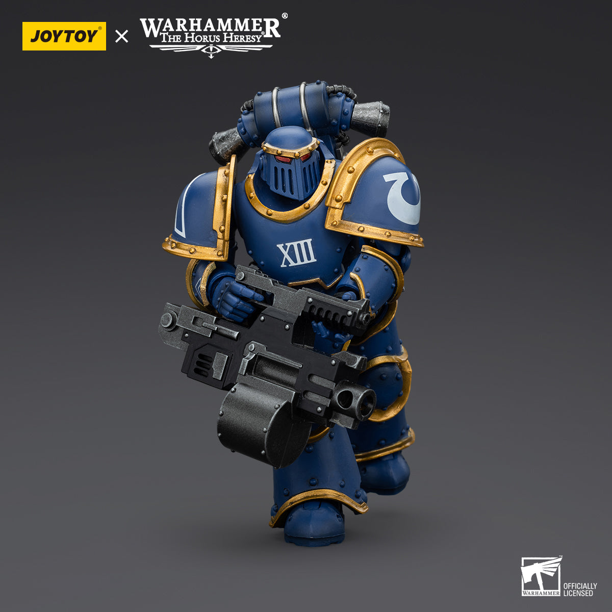 Ultramarines Legion MKIII Tactical Support Squad Legionary with Heavy Bolter