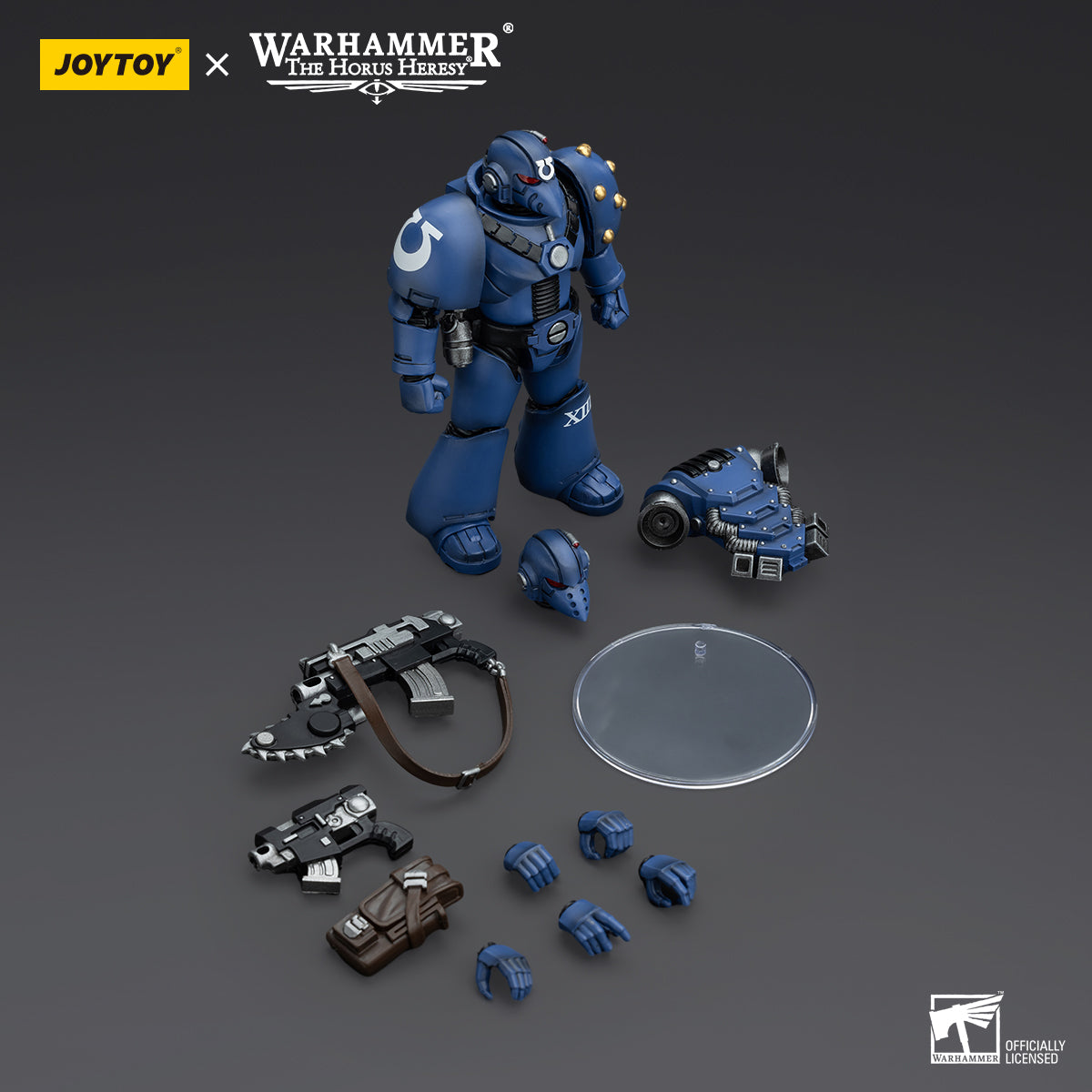 Ultramarines MK VI Tactical Squad Legionary with Bolter& Chainblade