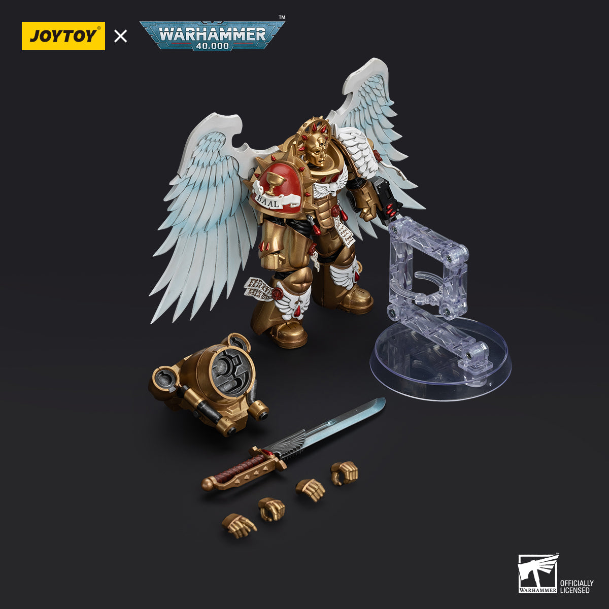 Blood Angels Sanguinary Guard with Encarmine Sword 1