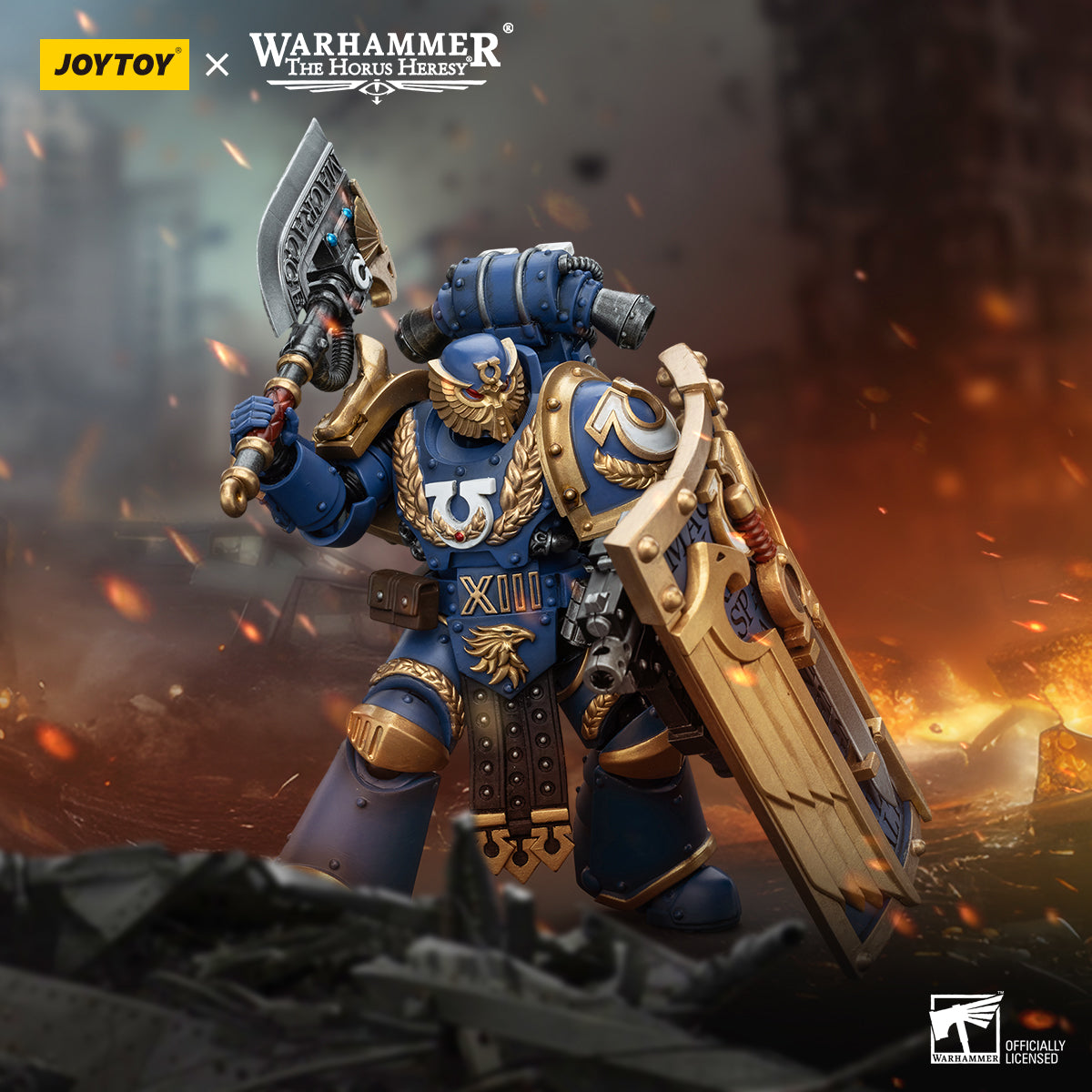 JoyToy WH40K Ultramarines Invictarus Suzerain Squad Suzerain 5