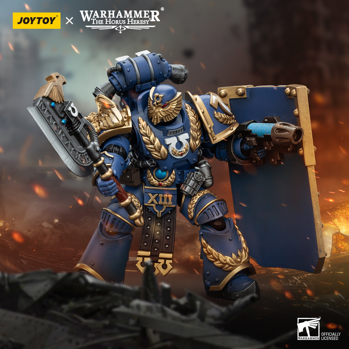 JoyToy WH40K Ultramarines Invictarus Suzerain Squad Suzerain 2