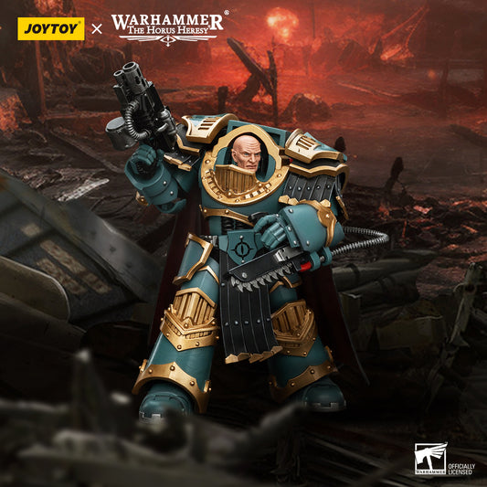 Sons of Horus Legion Praetor in Cataphractii Terminator Armour