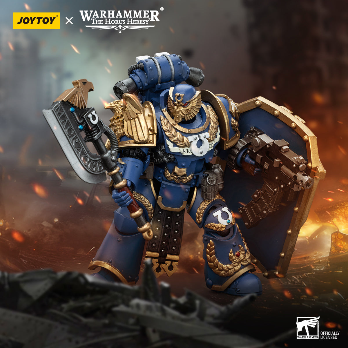 JoyToy WH40K Ultramarines Invictarus Suzerain Squad Suzerain 4