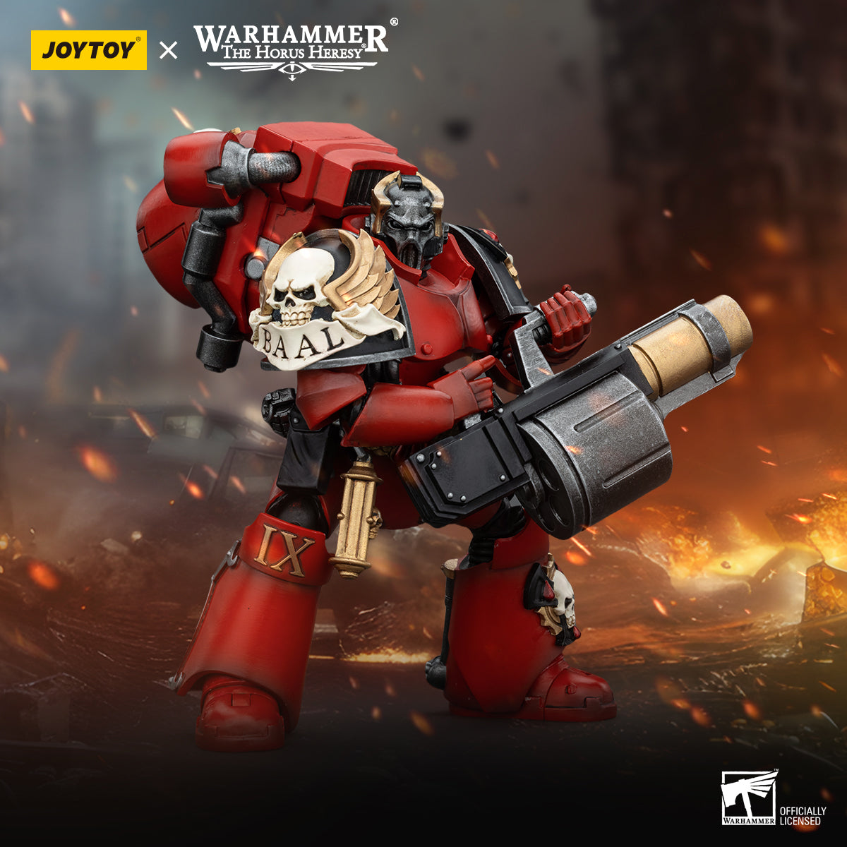 Blood Angels Angel's Tears Squad Arch-Erelim with Angel's Tears Grenade Launcher